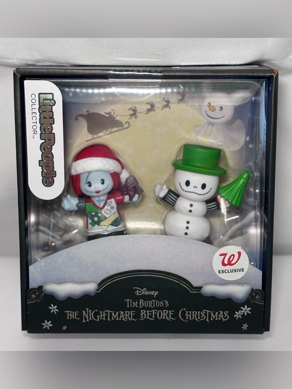 Fisher Price Little People Disney Nightmare Before Christmas Jack & Sally Figure